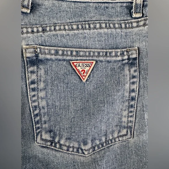 GUESS Vintage 90s Men’s Straight Leg Jeans High Rise Y2K - Picture 10 of 11